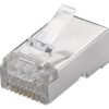 93829 GOOBAY βύσμα RJ45 93829, CAT 6 STP, μεταλλικό, 10τμχ