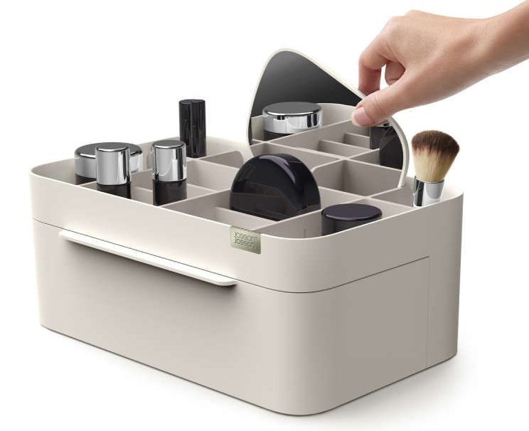 Θήκη οργάνωσης καλλυντικών με καθρέπτη - 211 - 941564