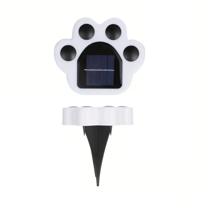 Ηλιακό φωτιστικό κήπου LED - Πατούσα - 4pcs - 942010