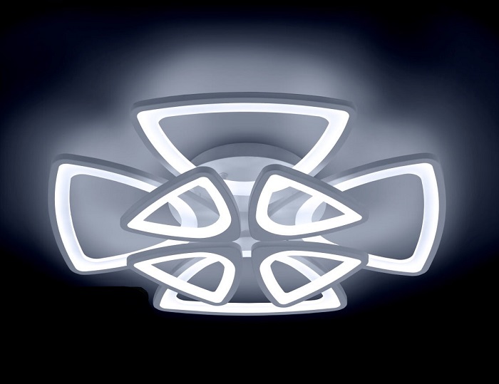 Φωτιστικό οροφής LED - Πλαφονιέρα με Dimmer - 5133-8WH+RGB - 943697