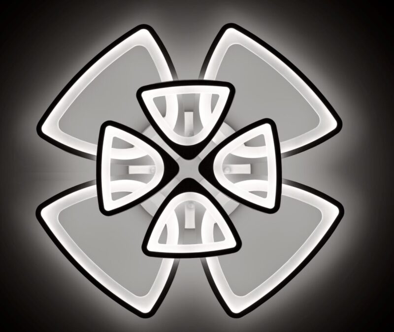 Φωτιστικό οροφής LED - Πλαφονιέρα με Dimmer - 5133-8WH+RGB - 943697