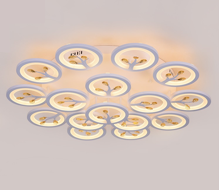 Φωτιστικό οροφής LED - Πλαφονιέρα με Dimmer - 5156-15WH - 943734