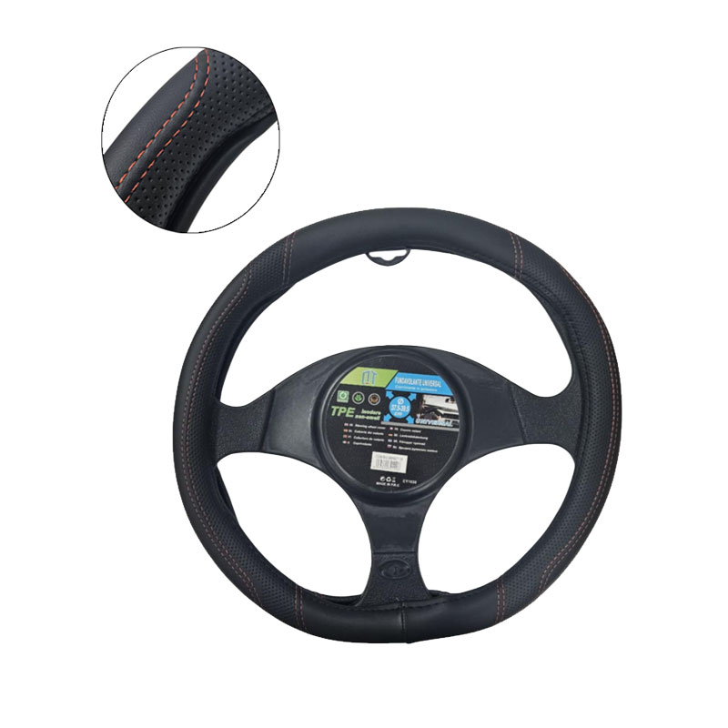 968927-35 Universal Κάλυμμα Τιμονιού Δερματίνη 37,5–39,5cm - Steering Wheel Cover Leatherette