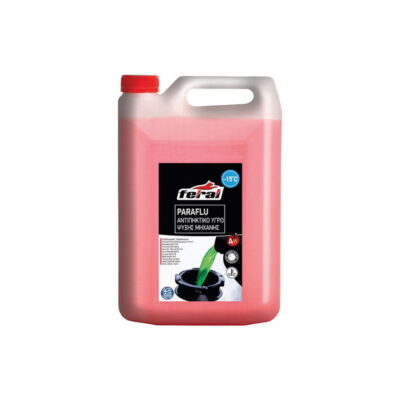 99034-2 Feral Paraflu Αντιπηκτικό Υγρό -15 ⁰ C 4L Κόκκινο - Red Engine Coolant Antifreeze 4L