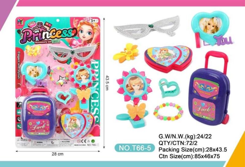 Παιδικό σετ ομορφιάς με βαλιτσάκι - T66-5 - 215169