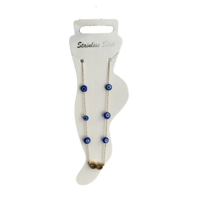 ΑΛΥΣΙΔΑ ΠΟΔΙΟΥ ΑΤΣΑΛΙΝΗ-STEEL FOOT CHAIN