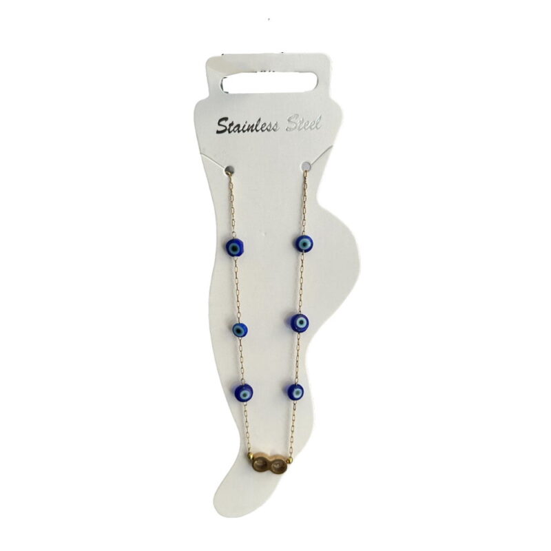 ΑΛΥΣΙΔΑ ΠΟΔΙΟΥ ΑΤΣΑΛΙΝΗ-STEEL FOOT CHAIN