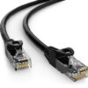 POWERTECH καλώδιο δικτύου CAB-N412, Cat 6 U/UTP, CCA, 250Hz, 50m, μαύρο