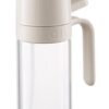 ECOCO γυάλινο δοχείο λαδιού E24235 με ψεκαστήρα, 250ml, γκρι