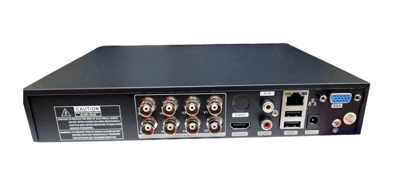 Καταγραφικό δικτύου με 8 κάμερες – CCTV Security Recording System – POE - 080081