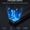 ORICO θήκη για Μ.2 SATA SSD M2PF-C3, 5Gbps, έως 2TB, μαύρο
