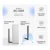 MERCUSYS ασύρματος USB αντάπτορας δικτύου MA30H, AC1300, Dual Band, V.2.0