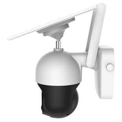 POWERTECH smart ηλιακή κάμερα PT-1497, dual lens, 3MP, 4G, PTZ, SD, IP65