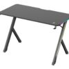 POWERTECH gaming γραφείο PT-1498 με RGB φωτισμό, 120x60x75cm, μαύρο