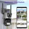 Κάμερα ασφαλείας IP Dual - Security Camera - WiFi - 310777