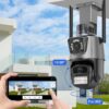 Κάμερα ασφαλείας IP Dual - Security Camera - WiFi - 310777