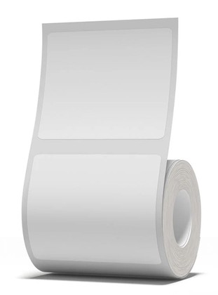 T50X40-180-WH NIIMBOT ρολό θερμικών αυτοκόλλητων ετικετών T50X40-180-WH, 50x40mm, 180 ετικέτες, λευκό