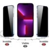 POWERTECH tempered glass Emery Private 5D TGC-0770 για iPhone 15 Pro, full glue