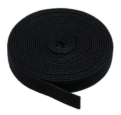TIES-002 POWERTECH ταινία τύπου velcro TIES-002, πολλαπλών χρήσεων, 13mm, 3m, μαύρη