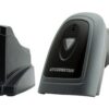 GTCODESTAR barcode scanner X-1901B με βάση, 1D & 2D, ενσύρματο & ασύρματο, Bluetooth, 2000mAh, μαύρο