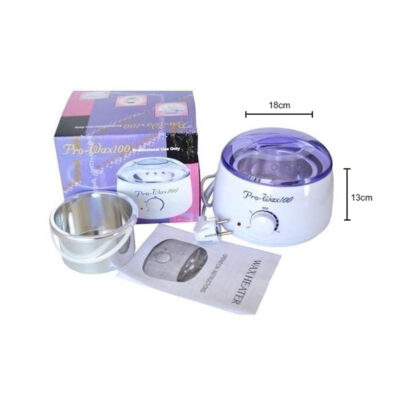 Z892065 Επαγγελματική κεριέρα με κάδο 400ml λευκή Pro-wax 100 - Electric Salon Wax Heater