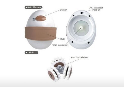 Συσκευή μασάζ κατά της κυτταρίτιδας & του τοπικού πάχους - Handy Body Slimmer - 545478