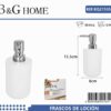 Θήκες κρεμοσάπουνου Dispenser πλαστικές σε σετ 5Χ - White - 21535