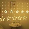 Χριστουγεννιάτικα φώτα LED - Κουρτίνα - 3m/10 - 272315 - Warm White