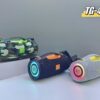 Ασύρματο ηχείο Bluetooth - TG-437 - LED RGB - 813553 - Army Green
