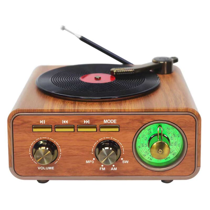 Επαναφορτιζόμενο ραδιόφωνο Retro - M1317BT - 113179 - Brown