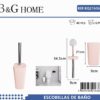 Βουρτσάκι τουαλέτας - Πιγκάλ - Light Pink - 21636
