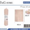 Πατάκι μπάνιου - M0839 - 40x60cm - Light Pink - 20852