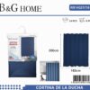 Κουρτίνα μπάνιου - Blue - 1.8x2m - 25758