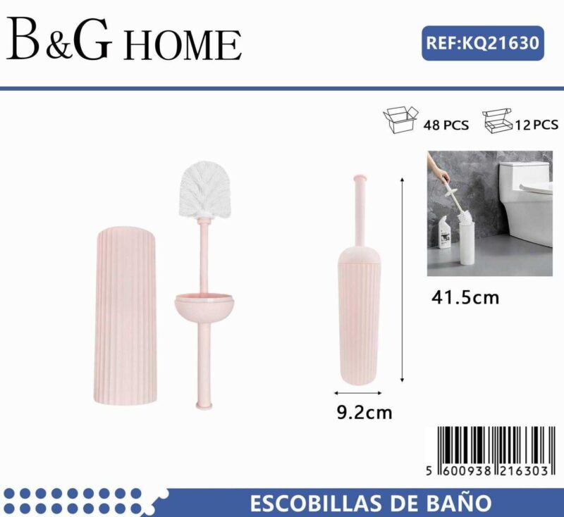 Βουρτσάκι τουαλέτας - Πιγκάλ - Light Pink - 21630