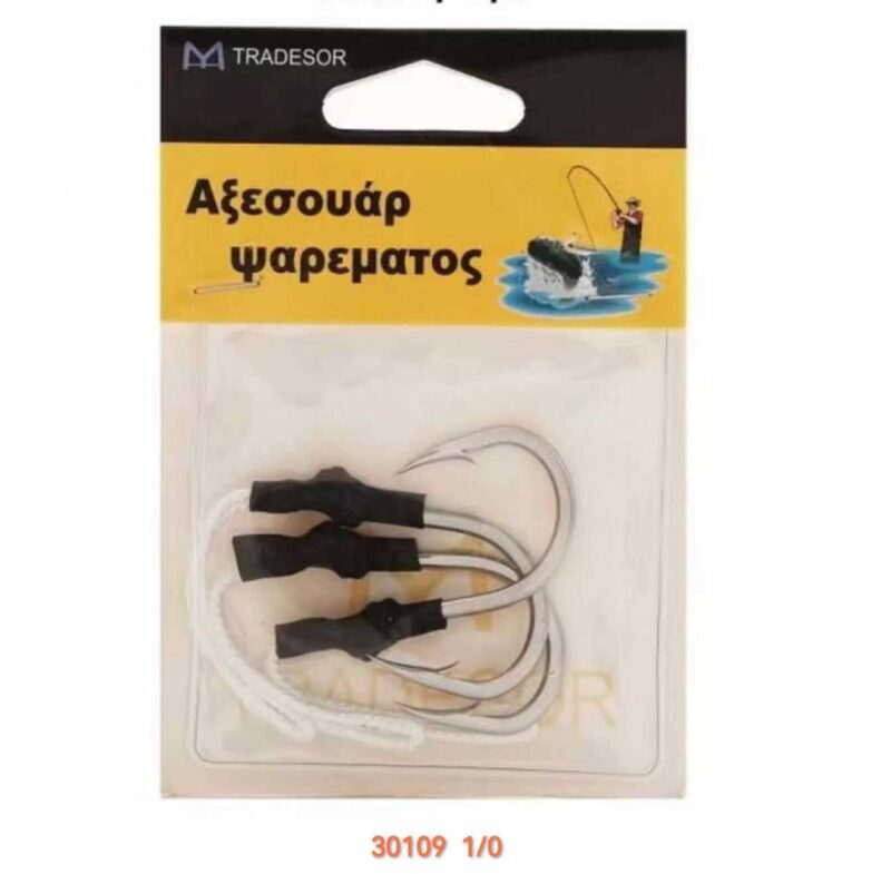 Αγκίστρια με νήμα - No.1 - 5mm - 30109