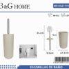 Βουρτσάκι τουαλέτας - Πιγκάλ - Beige - 21570