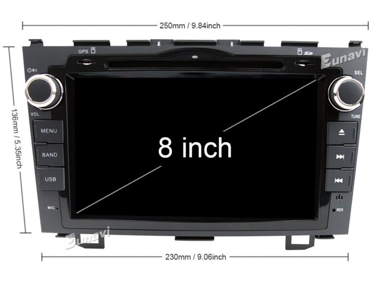 Ηχοσύστημα αυτοκινήτου 2DIN – Honda CRV – Android - 774596
