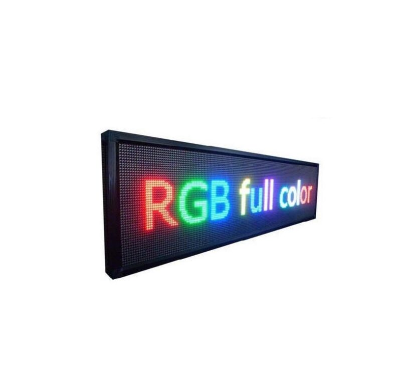 Πινακίδα LED - Μονής όψης - RGB - 71cm×23cm - IP67