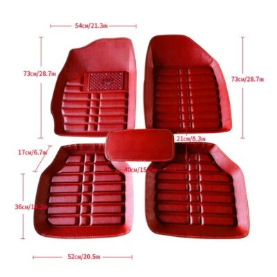 xxxx-4 Σετ πατάκια αυτοκινήτου 5τμχ - Car Mats 5pcs