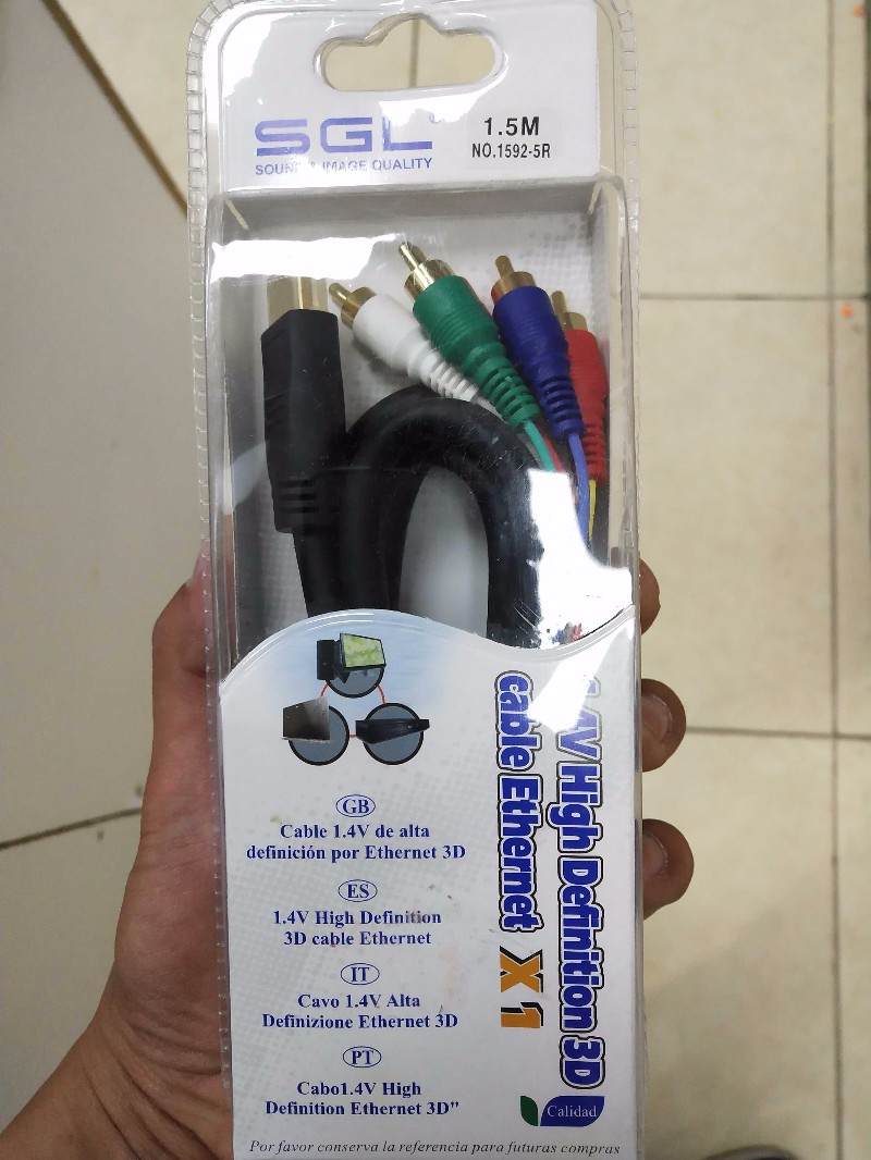 Καλώδιο - 1.4V High Definition 3D - Cable Ethernet X1 - 1.5m - 115762