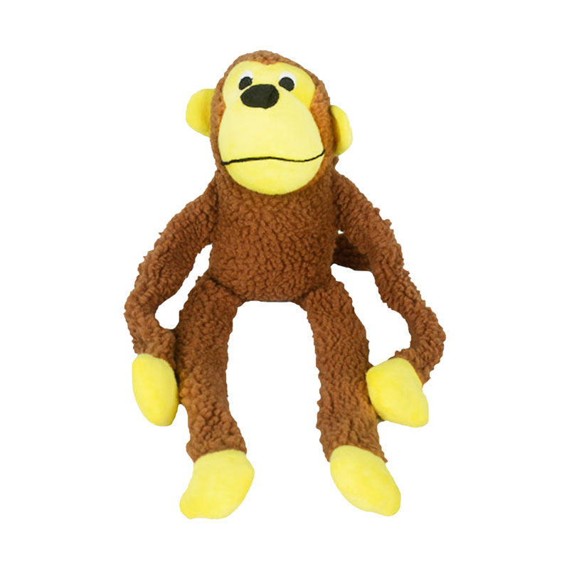 0102149 Παιχνίδι Σκύλου Λούτρινο Μαϊμού 43cm - Plush Dog Toy Monkey