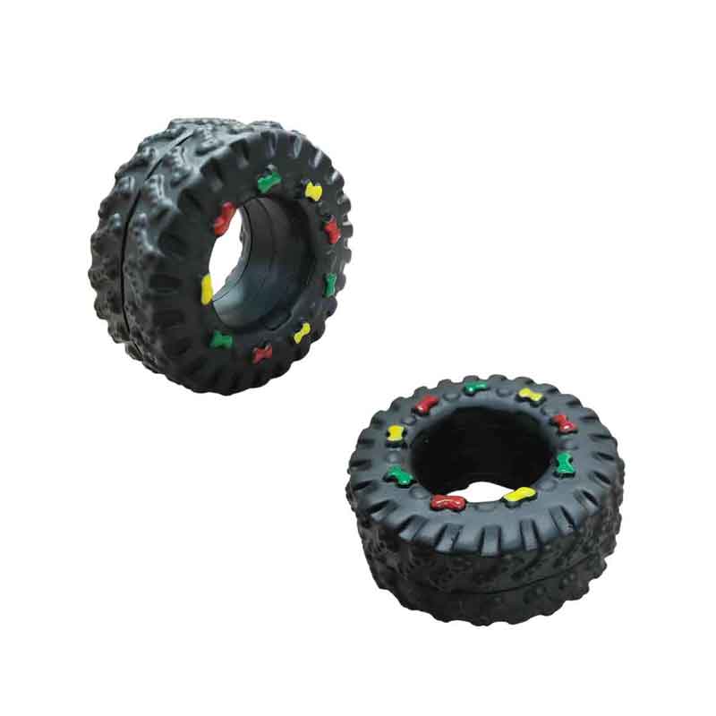 0102154-2 Παιχνίδι Σκύλου Λάστιχο με Ήχο – Dog Toy Tire with Squeaky Sound