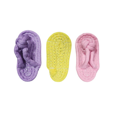 0102155 Παιχνίδι Σκύλου από Σχοινί Σανδάλι 13cm - Rope Dog Toy Sandal