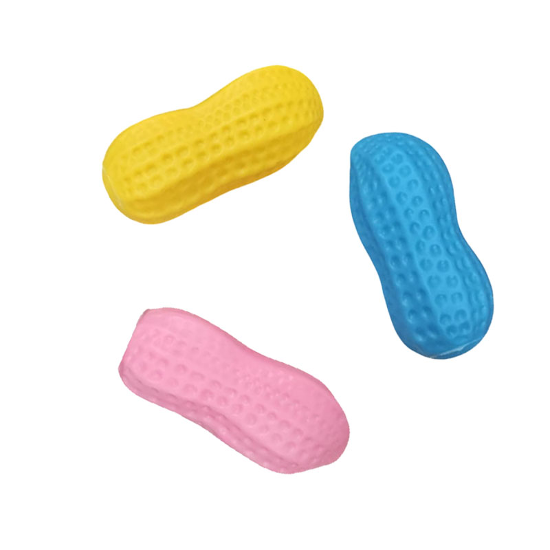 0102156-1 Παιχνίδι Σκύλου Λαστιχένιο Φυστίκι 11cm - Rubber Dog Toy Peanut