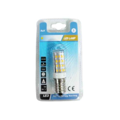 0114084 Λάμπα LED E14 5W 400lm Κίτρινος Φωτισμός – LED Bulb