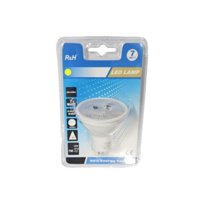 0114091 Λάμπα LED GU10 7W Θερμό Χρώμα 3000K – LED Bulb GU10