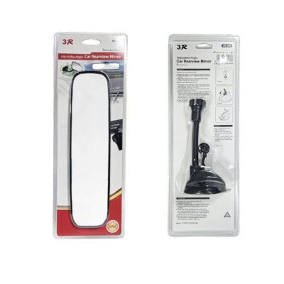 0146427 3R Καθρέφτης Αυτοκινήτου με Βεντούζα και Ρυθμιζόμενη Γωνία 3R-348 - Adjustable Angle Car Rearview Mirror
