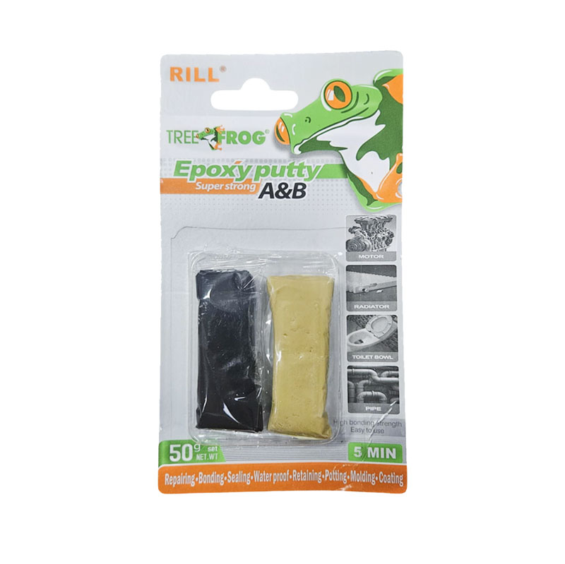 0187013 Σετ 2 Αδιάβροχες Εποξικές Κόλλες 50gr A&B - Set of 2 Waterproof Epoxy Putties
