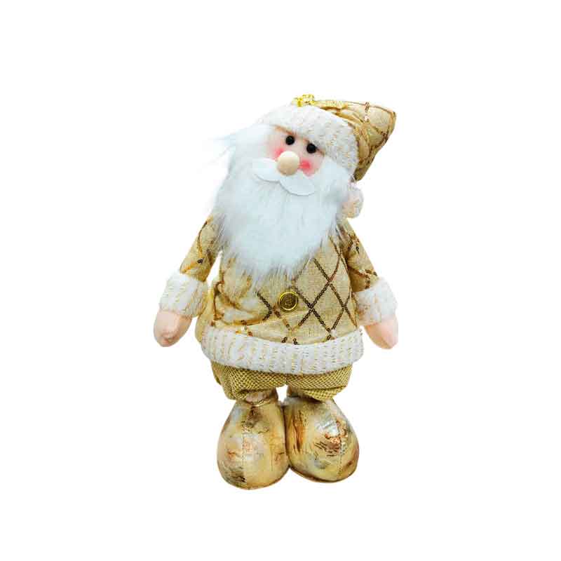 0281006 Χριστουγεννιάτικος Άγιος Βασίλης σε Χρυσό Χρώμα – Christmas Santa Claus in Gold Color