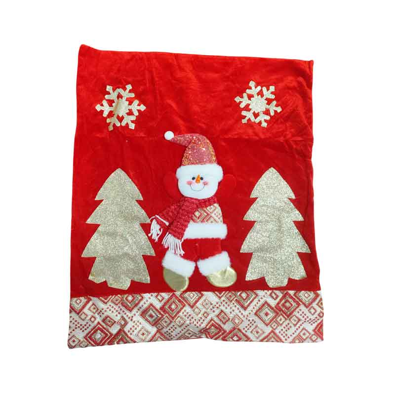 0281010 Χριστουγεννιάτικη Μαξιλαροθήκη Χιονάνθρωπος 54x60cm – Christmas Cushion Cover Snowman
